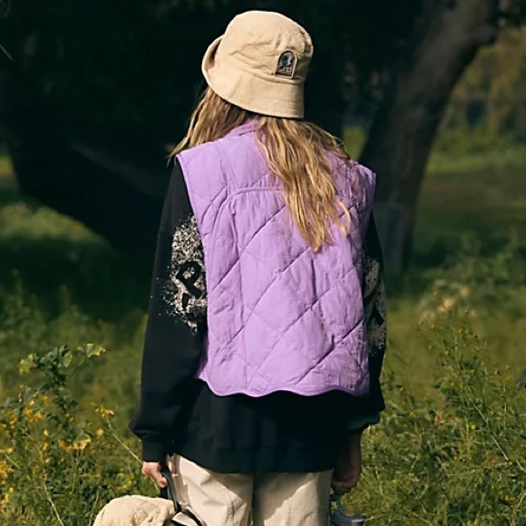 FP Movement Free People Quinn Quilted Puffer Vest Size M - Picture 4 of 9